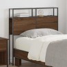 Tête de lit de rangement Chêne marron Bois d'ingénierie 632677632677