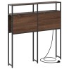 Tête de lit de rangement Chêne marron Bois d'ingénierie 632677632677