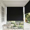 Store roulant extérieur protection UV Noir 205 x 140 cm (L x H) 632678632678