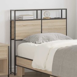Tête de lit de rangement Chêne sonoma Bois d'ingénierie 632680632680