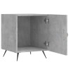 Tables de chevet 2 pcs gris béton 40x40x50 cm bois d’ingénierie 632683632683