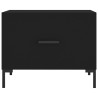 Table basse Noir 50x50x40 cm Bois d'ingénierie 632684632684