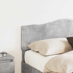 Tête de lit Gris béton Bois d'ingénierie 632685632685