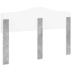 Tête de lit Gris béton Bois d'ingénierie 632685632685