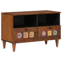 Table basse Marron 80 x 54 x 40 cm Bois de mangue massif 632686632686