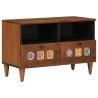 Table basse Marron 80 x 54 x 40 cm Bois de mangue massif 632686632686