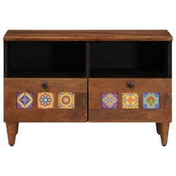 Table basse Marron 80 x 54 x 40 cm Bois de mangue massif 632686632686
