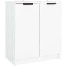 Armoire à chaussures Blanc 59x35x70 cm Bois d'ingénierie 632688632688