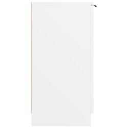 Armoire à chaussures Blanc 59x35x70 cm Bois d'ingénierie 632688632688