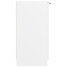 Armoire à chaussures Blanc 59x35x70 cm Bois d'ingénierie 632688632688