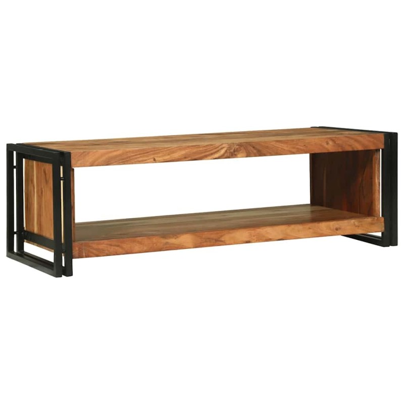 Table basse Marron 120 x 50 x 38 cm Bois d'Acacia Massif 632690632690