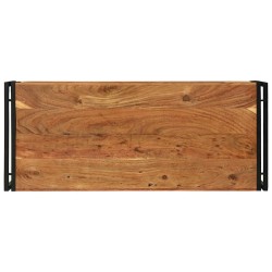 Table basse Marron 120 x 50 x 38 cm Bois d'Acacia Massif 632690632690