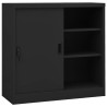 Armoire de bureau porte coulissante Anthracite 90x40x90cm Acier 632691632691