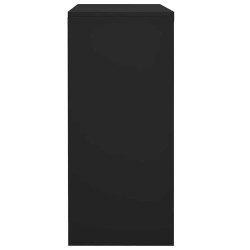 Armoire de bureau porte coulissante Anthracite 90x40x90cm Acier 632691632691