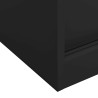 Armoire de bureau porte coulissante Anthracite 90x40x90cm Acier 632691632691