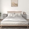 Tables de chevet 2 pcs sonoma gris 40x35x70 cm 632698632698