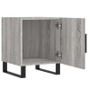 Tables de chevet 2 pcs sonoma gris 40x40x50cm bois d'ingénierie 632699632699
