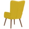 Chaise de relaxation Jaune moutarde Velours 632700632700