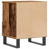 Tables de chevet 2 pcs vieux bois 40x35x50 cm bois d’ingénierie 632701632701