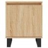 Tables de chevet 2pcs chêne sonoma 40x30x50cm bois d'ingénierie 632703632703