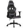 Chaise de jeu de massage Noir et gris Similicuir 632704632704