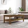 Table basse Marron miel 110x50x40 cm Bois massif de pin 632705632705
