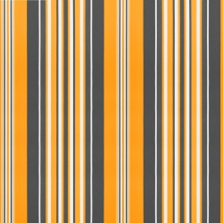 Tissu de remplacement de cantonnière d’auvent rayure jaune gris 632708632708
