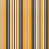 Tissu de remplacement de cantonnière d’auvent rayure jaune gris 632708632708