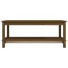 Table basse Marron miel 110x55x45 cm Bois massif de pin 632711632711