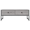 Table basse sonoma gris 101x49x39,5 cm bois d'ingénierie 632712632712