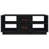 Table basse Noir 100x50x41 cm Bois massif de pin 632715632715