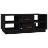 Table basse Noir 100x50x41 cm Bois massif de pin 632715632715