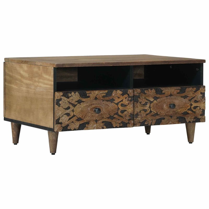 Table basse Marron 80 x 54 x 40 cm Bois de mangue massif 632719632719