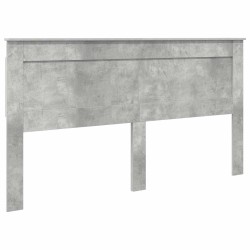 Tête de lit Gris béton 180 cm Bois d'ingénierie 632721632721