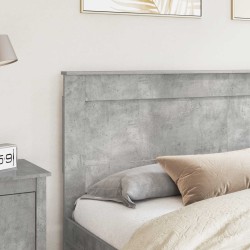 Tête de lit Gris béton 180 cm Bois d'ingénierie 632721632721
