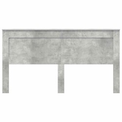 Tête de lit Gris béton 180 cm Bois d'ingénierie 632721632721