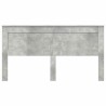 Tête de lit Gris béton 180 cm Bois d'ingénierie 632721632721