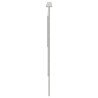 Tête de lit Gris béton 180 cm Bois d'ingénierie 632721632721