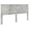 Tête de lit Gris béton 180 cm Bois d'ingénierie 632721632721
