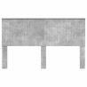 Tête de lit Gris béton 160 cm Bois d'ingénierie 632722632722