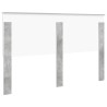 Tête de lit Gris béton 160 cm Bois d'ingénierie 632722632722