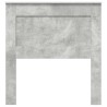 Tête de lit Gris béton 100 cm Bois d'ingénierie 632727632727