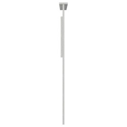 Tête de lit Gris béton 100 cm Bois d'ingénierie 632727632727