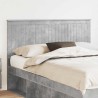 Tête de lit Gris béton 140 cm Bois d'ingénierie 632728632728