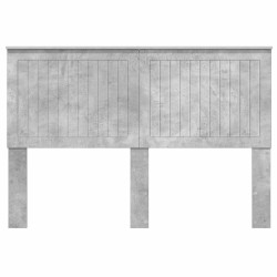 Tête de lit Gris béton 140 cm Bois d'ingénierie 632728632728