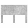 Tête de lit Gris béton 140 cm Bois d'ingénierie 632728632728