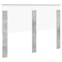 Tête de lit Gris béton 140 cm Bois d'ingénierie 632728632728