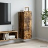 Armoire Murale Chêne fumé 33 x 34,5 x 94 cm Bois d'ingénierie 632730632730