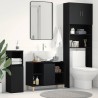 Meuble sous-évier Chêne noir 80x33x60 cm Bois d'ingénierie 632739632739