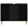 Meuble sous-évier Chêne noir 80x33x60 cm Bois d'ingénierie 632739632739